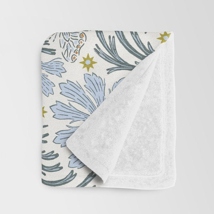 Cosmos and stars Throw Blanket Gallery Image 3