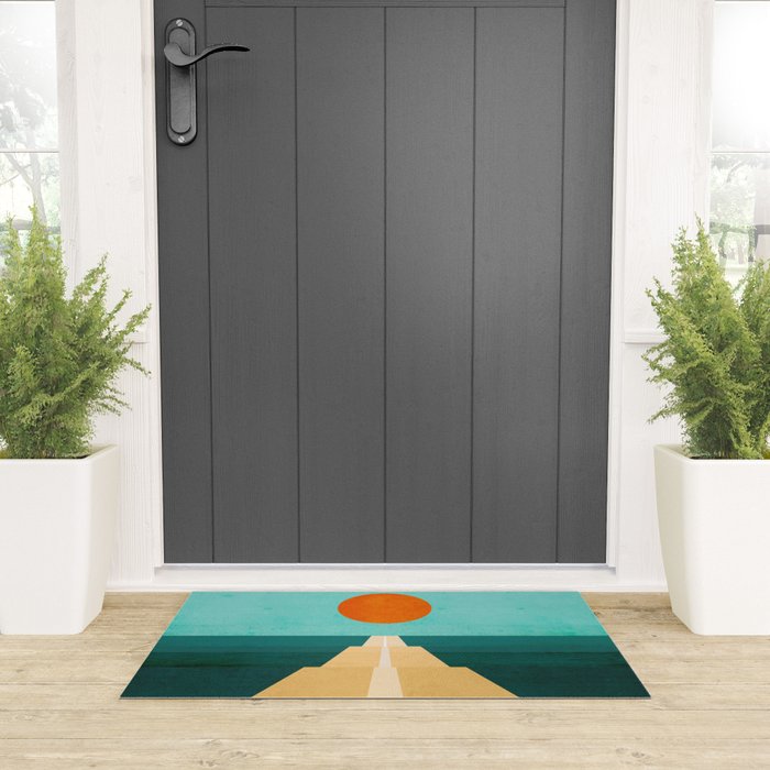 The Road Less Traveled Welcome Mat Gallery Image 3