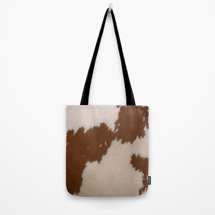 Spotted Light Brown Cowhide Tote Bag Gallery Image 2
