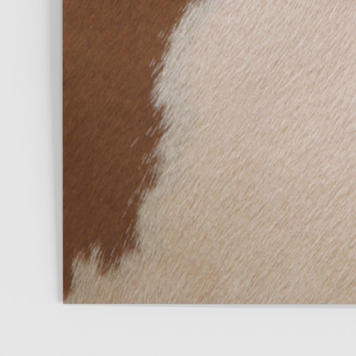 Spotted Light Brown Cowhide Poster Gallery Image 3