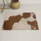 Spotted Light Brown Cowhide Rug Gallery Image 1