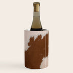 Spotted Light Brown Cowhide Wine Chiller Gallery Image 2
