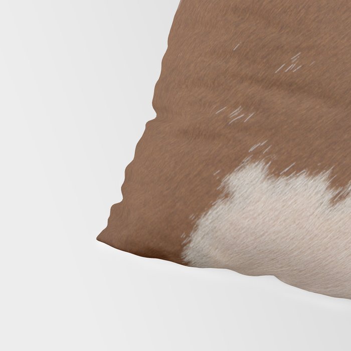 Spotted Light Brown Cowhide Pillow Sham Gallery Image 4