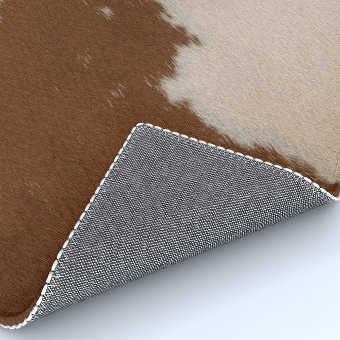 Spotted Light Brown Cowhide Rug Gallery Image 4