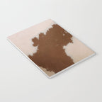 Spotted Light Brown Cowhide Notebook Gallery Image 3