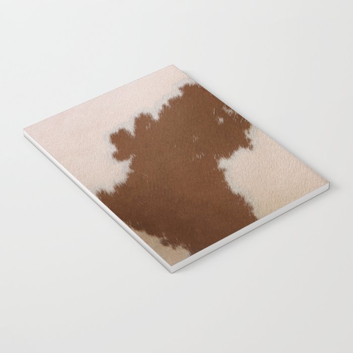 Spotted Light Brown Cowhide Notebook Gallery Image 3