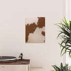 Spotted Light Brown Cowhide Poster Gallery Image 2