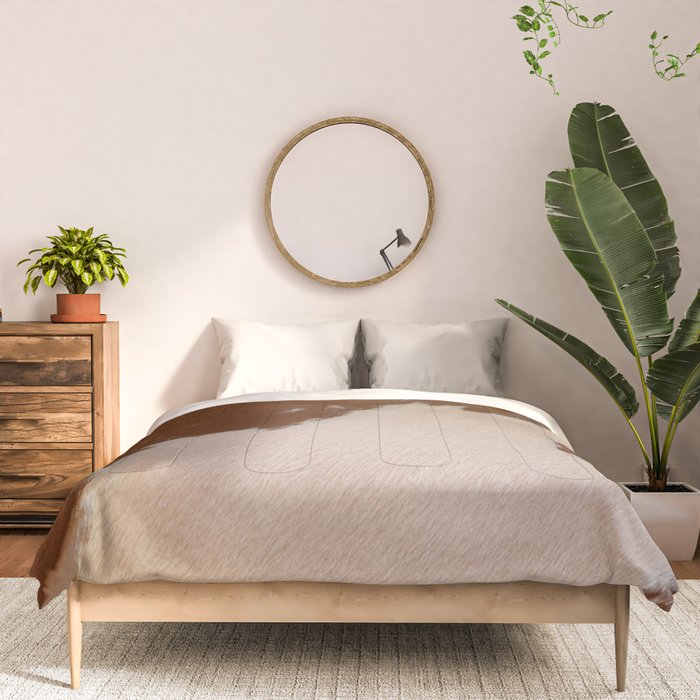Spotted Light Brown Cowhide Comforter Gallery Image 3
