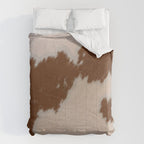 Spotted Light Brown Cowhide Comforter Gallery Image 6