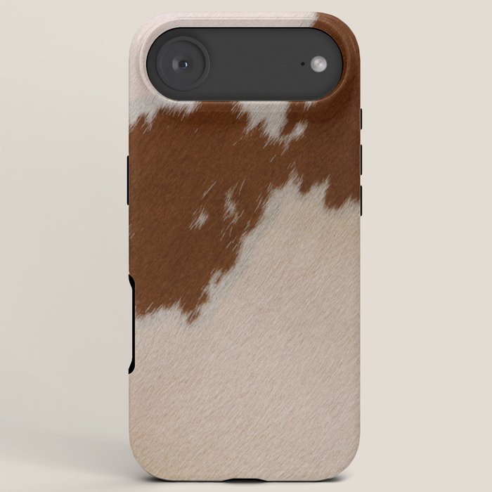 Spotted Light Brown Cowhide iPhone Case Gallery Image 6