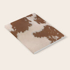 Spotted Light Brown Cowhide Notebook Gallery Image 2
