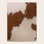 Spotted Light Brown Cowhide Poster Gallery Image 4