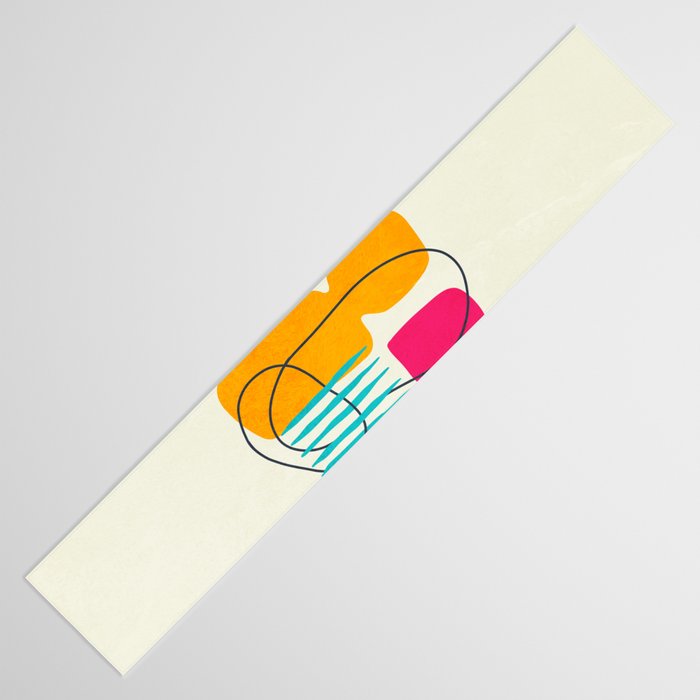 Mid Century Abstraction Table Runner Gallery Image 3
