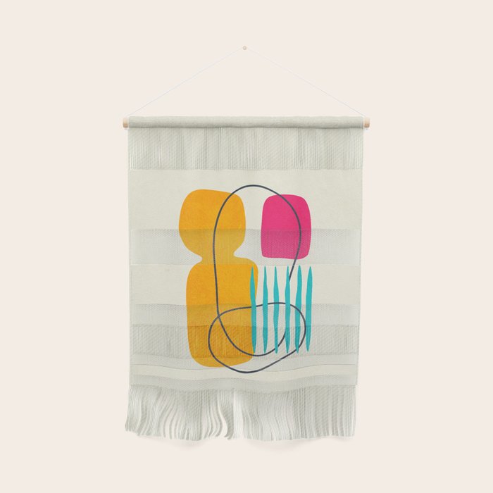 Mid Century Abstraction Wall Hanging Gallery Image 1
