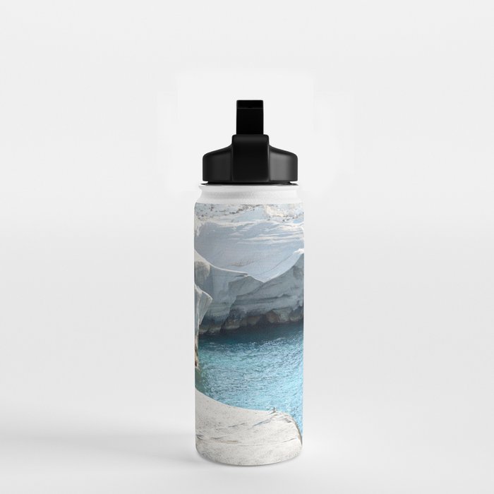 Milos Sarakiniko Beach Water Bottle Gallery Image 2