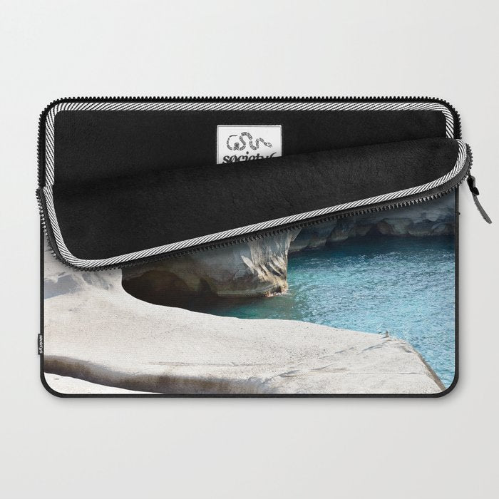 Milos Sarakiniko Beach Laptop Sleeve Gallery Image 2