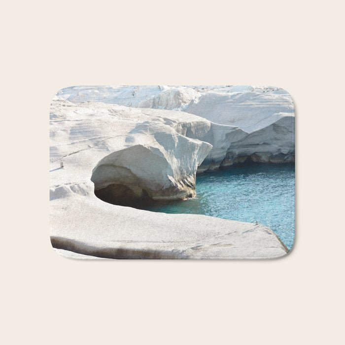 Milos Sarakiniko Beach Bath Mat Gallery Image 1