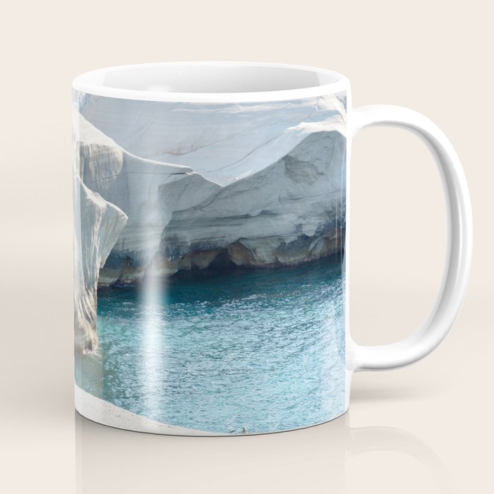 Milos Sarakiniko Beach Coffee Mug