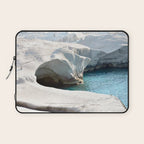 Milos Sarakiniko Beach Laptop Sleeve Gallery Image 1