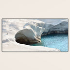 Milos Sarakiniko Beach Desk Mat Gallery Image 3
