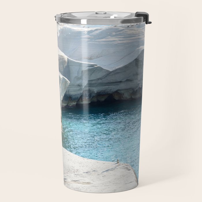 Milos Sarakiniko Beach Travel Mug Gallery Image 2