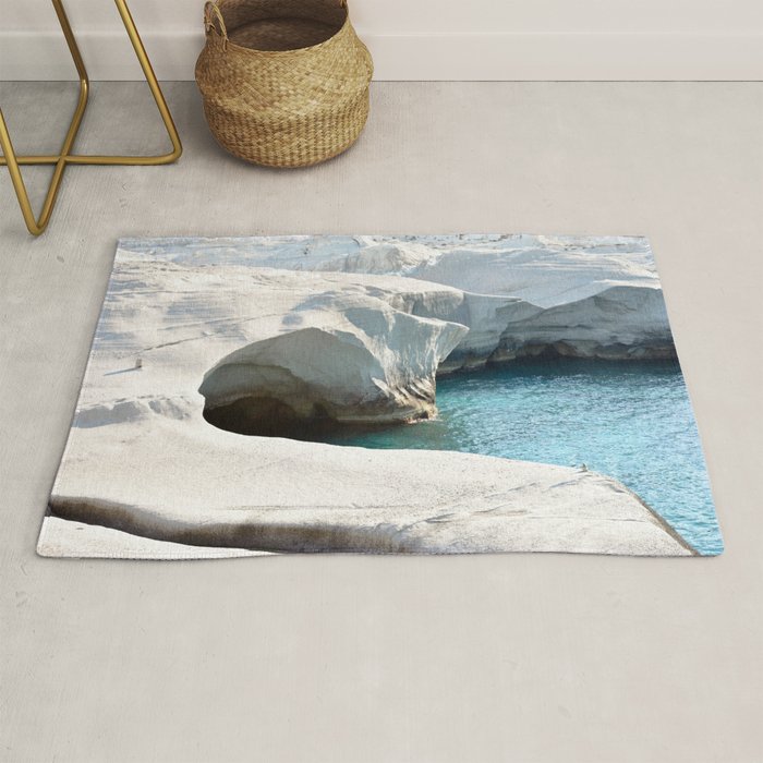 Milos Sarakiniko Beach Rug Gallery Image 1