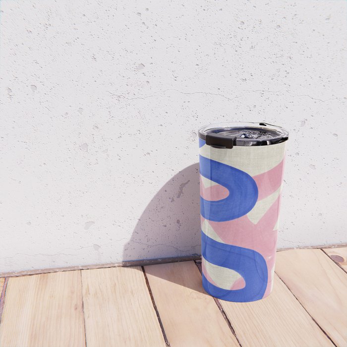 Pink Bloop Travel Mug Gallery Image 4