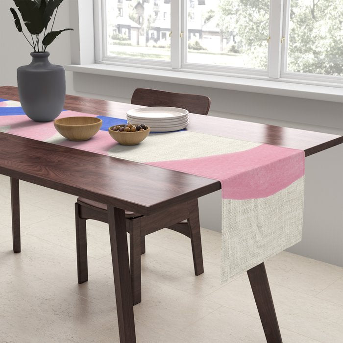 Pink Bloop Table Runner Gallery Image 2
