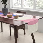 Pink Bloop Table Runner Gallery Image 2