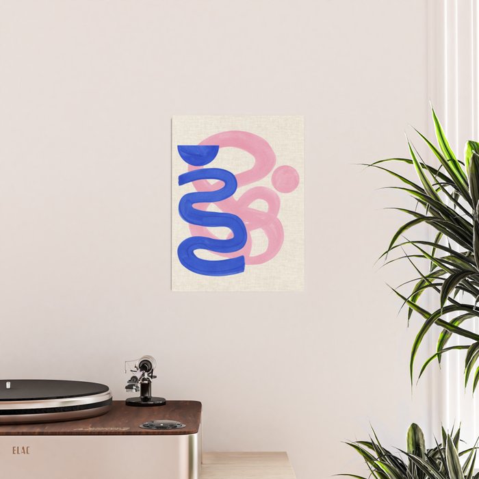 Pink Bloop Poster Gallery Image 2