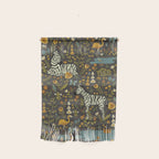 Zebras in Wild Fall Garden Wall Hanging Gallery Image 1