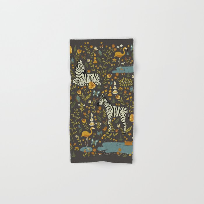 Zebras in Wild Fall Garden Towels Gallery Image 1