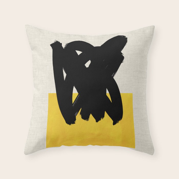 Lemon Flame Throw Pillow Gallery Image 6