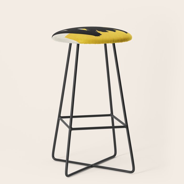 Lemon Flame Stool Gallery Image 1