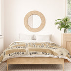 PARIS MAP RUSTIC Duvet Cover Gallery Image 3