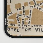 PARIS MAP RUSTIC Laptop Sleeve Gallery Image 3
