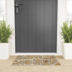 PARIS MAP RUSTIC Welcome Mat Gallery Image 3