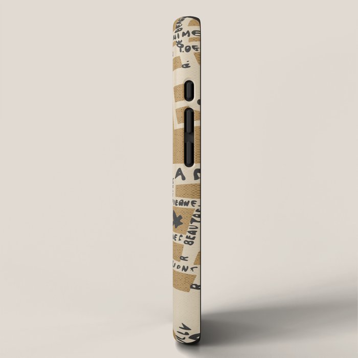 PARIS MAP RUSTIC iPhone Case Gallery Image 2