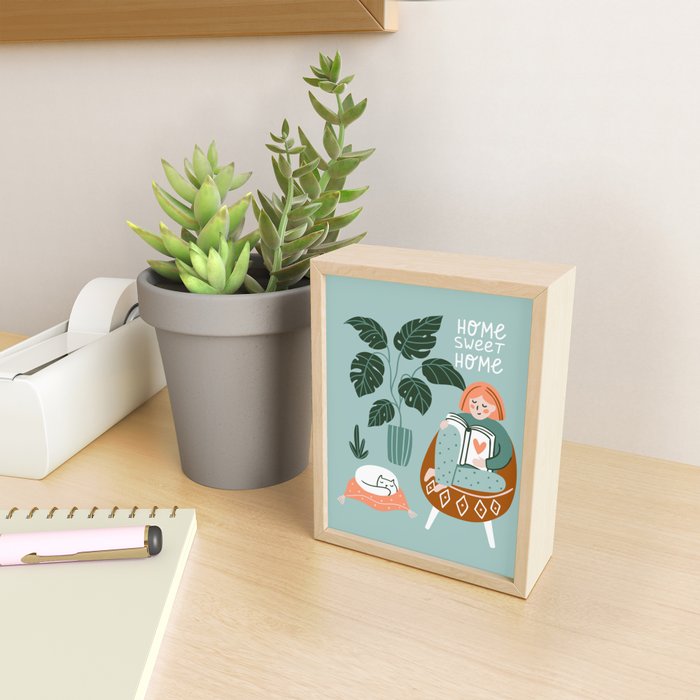 Cozy home Mini Art Print Gallery Image 2