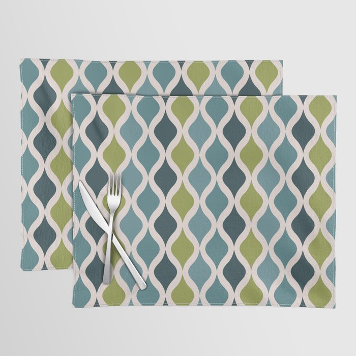 Chartreuse Diammondback Placemat Gallery Image 1