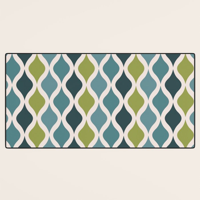 Chartreuse Diammondback Desk Mat Gallery Image 3