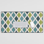 Chartreuse Diammondback Desk Mat Gallery Image 1
