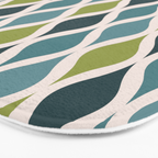 Chartreuse Diammondback Bath Mat Gallery Image 3