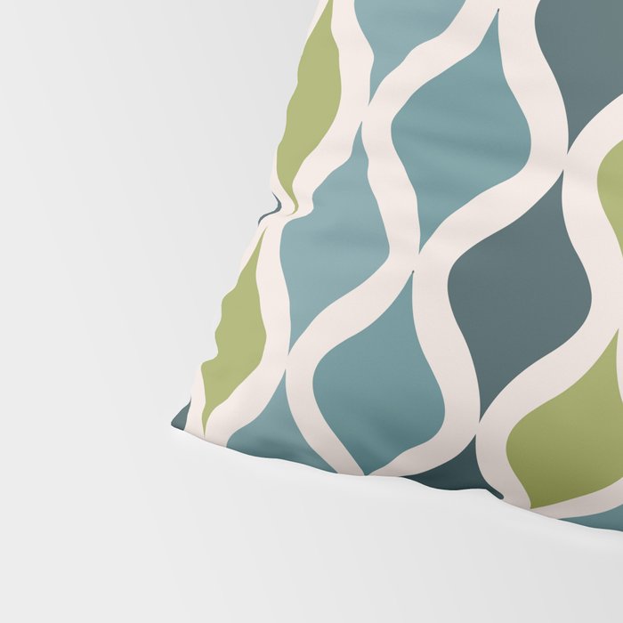 Chartreuse Diammondback Pillow Sham Gallery Image 4