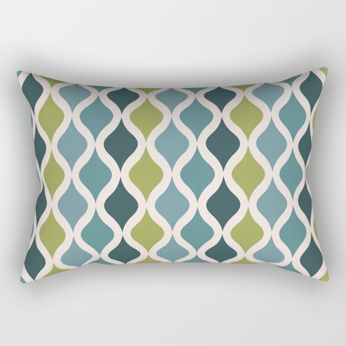 Chartreuse Diammondback Rectangular Pillow Gallery Image 2