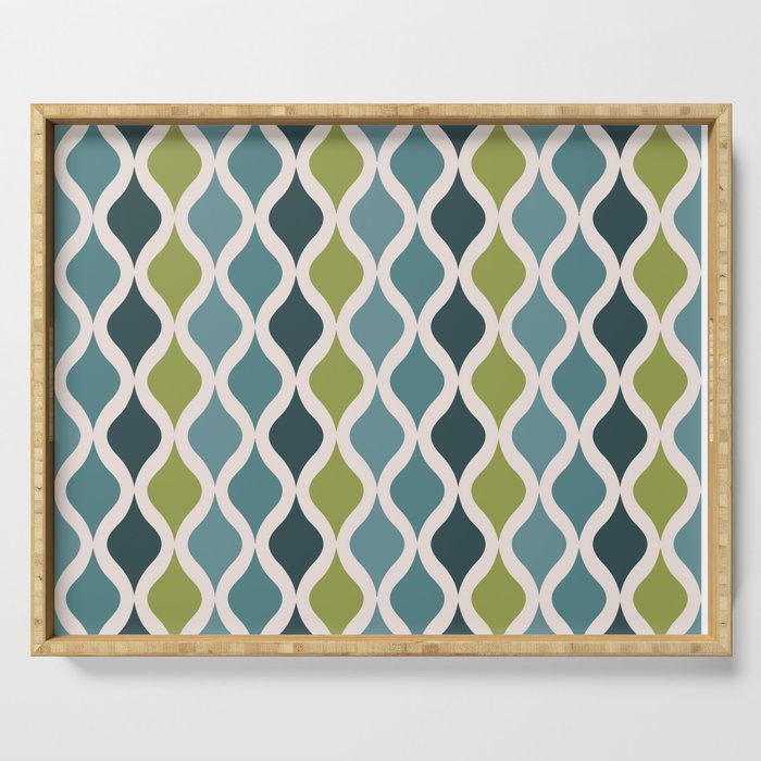 Chartreuse Diammondback Serving Tray Gallery Image 1