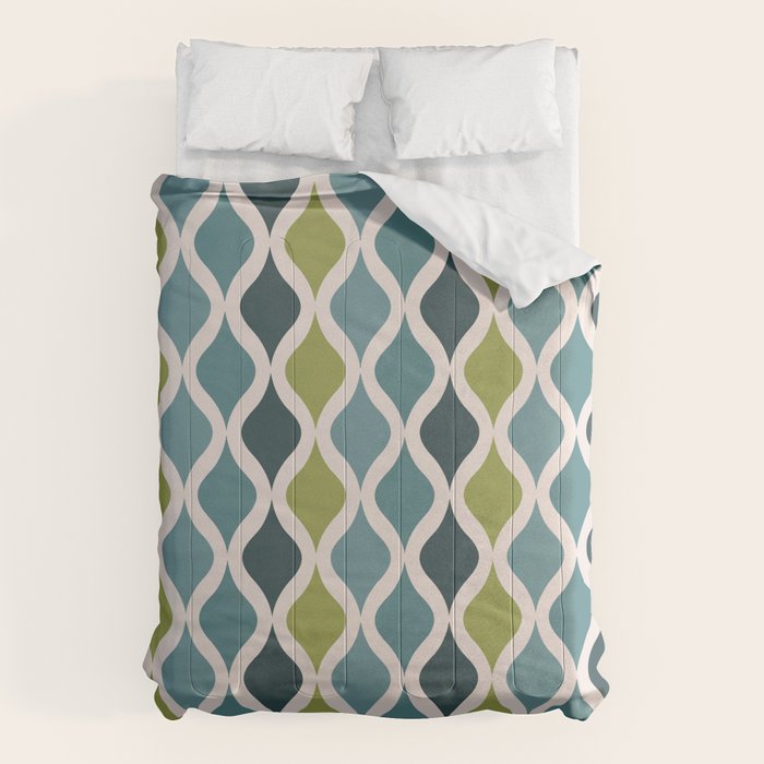 Chartreuse Diammondback Comforter Gallery Image 1
