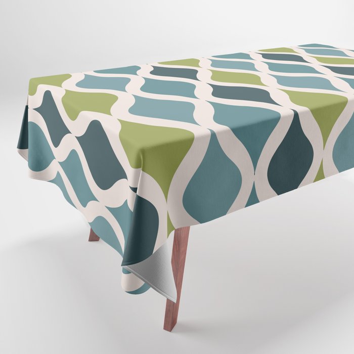 Chartreuse Diammondback Tablecloth Gallery Image 1