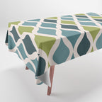 Chartreuse Diammondback Tablecloth Gallery Image 1