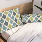 Chartreuse Diammondback Pillow Sham Gallery Image 2